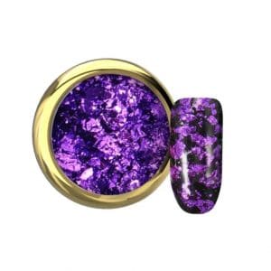 ALU FLAKE ROXO