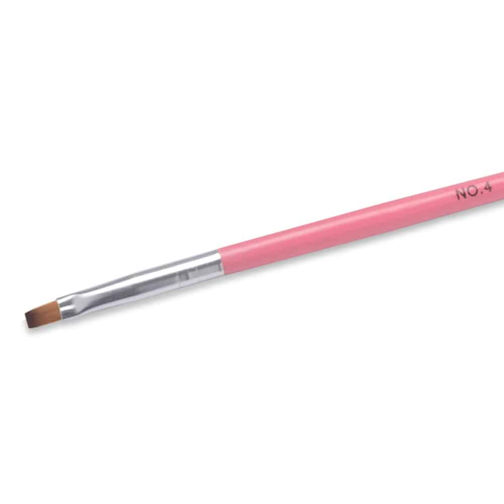 Pincel de gel de madeira nº 4