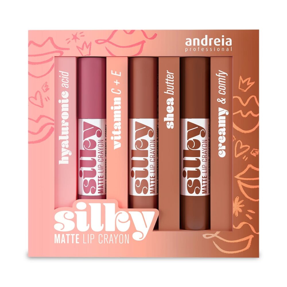 Silky Matte Lip Crayon Set